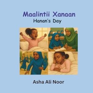 Pictures of Hanan at different times in her day